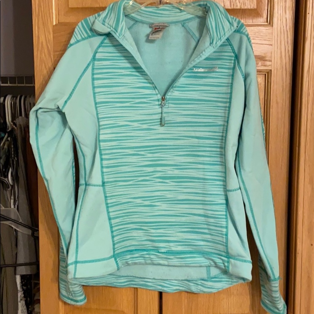 3/4 Zip Active Top